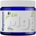Tangerine 풍미 마그네슘 분말 보충 키즈 | 보조 식품 | 성장과 개발 | 균형 잡힌 무드 | Sleep Support | Magnesium for Kids | Just Add Water