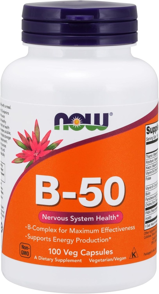 비타민 B-50mg 100 캡슐