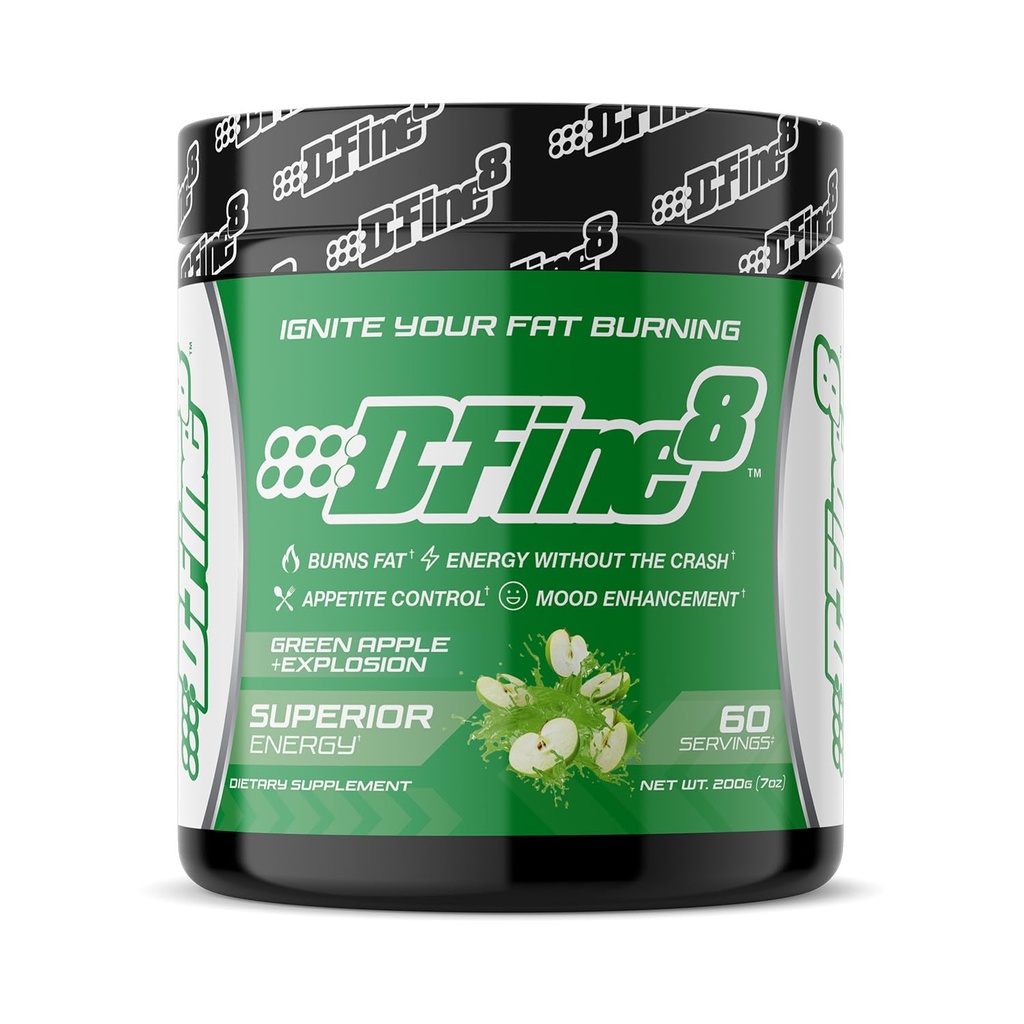 Thermogenic 전 운동 에너지 분말 & Shredding 보충교재, 부스트 에너지 계류 & 초점, 설탕 자유로운, 포함합니다 Senactiv, 내구시간, 300mg 카페인, N 아세틸 L 티로신 (녹색 Apple 폭발)를
