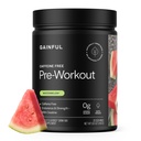 크레아틴, 수박 풍미, 지원 힘, 내구시간, & 회복, BCAAs, Beta Alanine, L-Citrulline, 인공적인 성분, 20의 서빙을 가진 얻은 카페인 자유로운 전 운동 분말