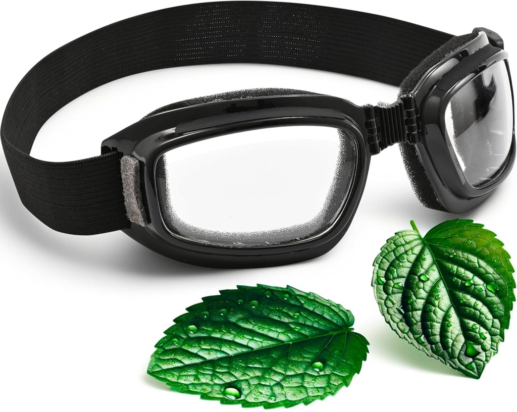 3D 건조한 눈 기복 안경 습기 패드와 편안한 부드러운 쿠션 – Hydrating Silicone Dry Eye Masks with Hydrating Chamber Design, Universal Fit for Day and Night Use (Transparent)