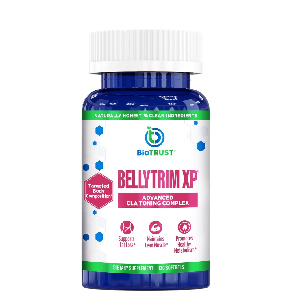 BioTrust BellyTrim XP 고급 CLA Toning 보충교재, Conjugated Linoleic 산 (60 인분)