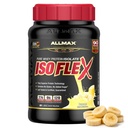 ALLMAX 영양 ISOFLEX Whey Protein Isolate, 바나나 - 2 lb - 2 lb - 27 lbs의 단백질 당 스쿠프 - Zero Fat & Sugar - 99% Lactose 무료 - 글루텐 무료 & Soy 무료 - 약 30 인분