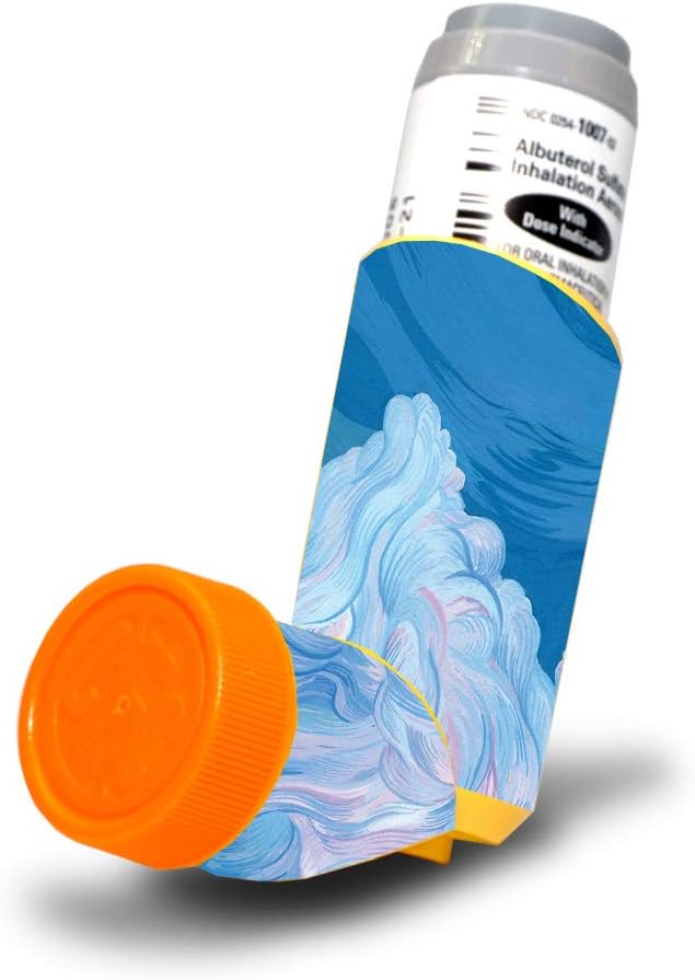 Proventil HFA Asthma Inhaler에 대한 MightySkins 스킨 - 드롭 | 방어, 내구성, 독특한 비닐 결정 랩 커버 | 적용, 제거 및 변경 스타일이 용이 | 미국