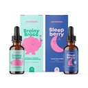 JoySpring SleepBerry 액체 멜라토닌과 Sulforaphane 보충 어린이를위한