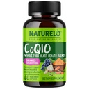 NATURELO 전체적인 음식 CoQ10 보충교재, 60의 Veg 캡슐, 심장 건강 혼합, 에너지 생산을 위한 강력한 산화 방지제, 이산화탄소 100mg