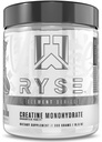 RYSE 크레아틴 Monohydrate 분말 - Unflavored - 지원 남자 & 여자 Lean 근육 성장, 힘, 힘 및 내구시간 - 도움은 피로를 감소시키고 운동 회복을 개량합니다 - 60의 서빙