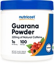 Nutricost Guarana 추출물 분말 100 병 당 그램 - 자연적인 브라질 초본 카페인 Energizer 보충교재