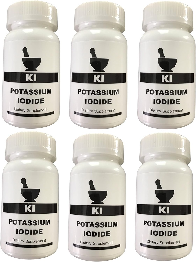 칼륨 Iodide 130 Mg 100 캡슐 (6)