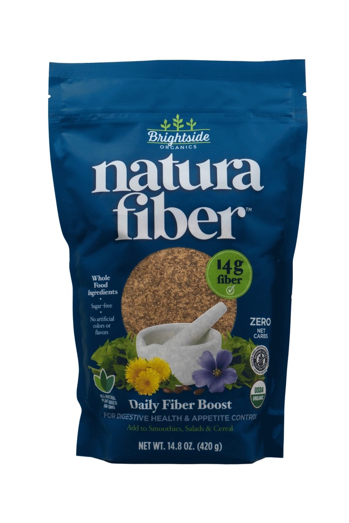 All-Natural 유기 섬유 분말 보충교재, 식물 근거한 전체적인 음식 성분, 인공적인 색깔 또는 풍미 없음