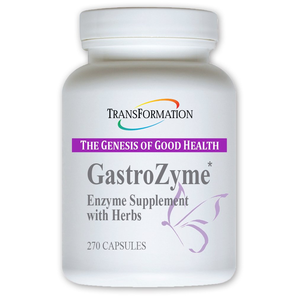 좋은 건강의 GENESIS를 TRANSFORMATION - GastroZyme 보충교재, Enzymes & Papaya 잎, rhodiola rosea 허브, Soothes & 구호 Gastro 내장 불편, 270 캡슐