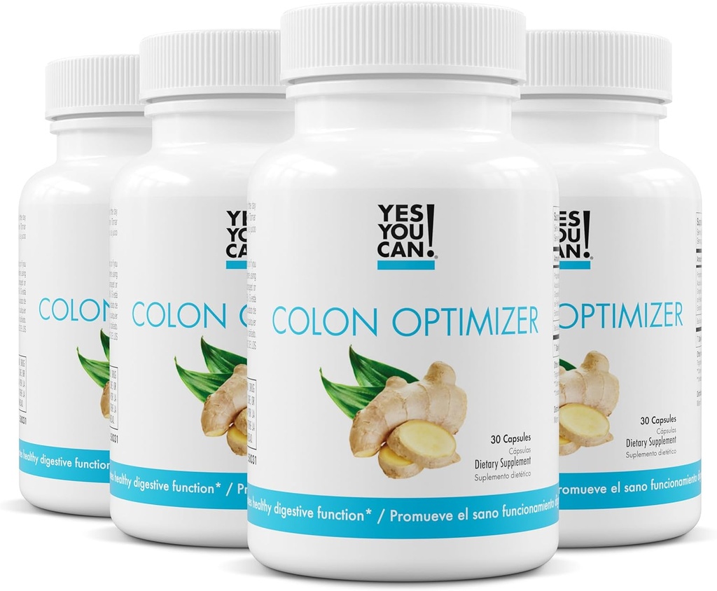 견적 요청 Probiotics Colon Optimizer 보충교재 - 남자와 여자를 위한 Gut 건강 그리고 Stomach 보충교재, 소화 건강을 위한 Ginger와 Peppermint를 가진 유기 Probiotics, 30의 캡슐 - 4 팩