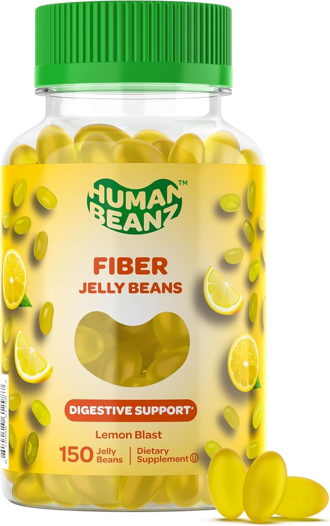 성인을 위한 섬유 젤리 콩 Gummies, 소화 건강을 위한 섬유 보충교재, 채식주의자 섬유 거미, 150 Jellybeans