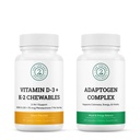 Adaptogen Complex & 비타민 D3+K2 Chewables 번들