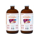 LIQUIDHEALTH 메가 에너지 메틸을 섞은 B 복합체, 성숙한 액체 비타민 보충교재 - 증가 에너지, 구제 긴장 & 피로, 면역 지원, 심장 & Gut 건강 - 미국에서, 채식주의자, 설탕 자유로운 (2 팩)
