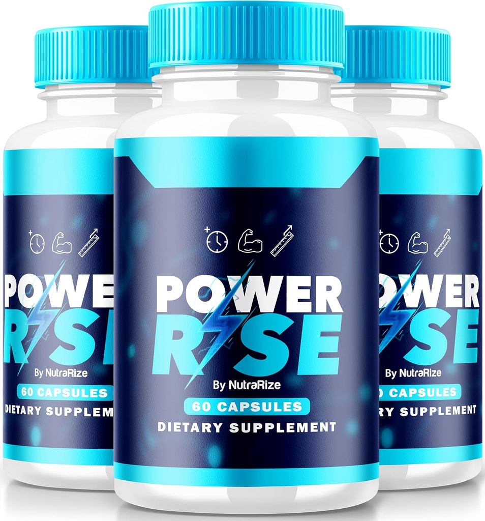 (3 팩) 남자를 위한 힘 상승, 남자 알약을 위한 공식적인 PowerRise, 최고봉 성과를 위한 모든 자연적인 남성 지원 및 전반적인 건강, 우수한 힘 Riser En Capsulas Pastillas 검토 (180의 캡슐)