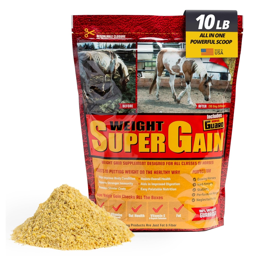 최고 중량 이익 10 lb의 Equine 비타민 무기물, Probiotic & 무게 이익 보충교재