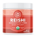 Vimergy Reishi Powder – Superfood Cellular Support* – Immune Health* – USDA 인증 유기농, 채식, Paleo-Friendly, 글루텐 프리 – 33 서빙