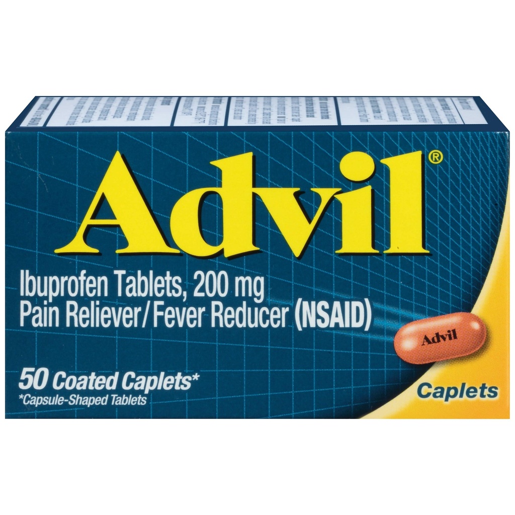 Advil 모자 50 Ct (2 팩)