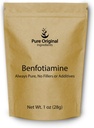 PURE ORIGINAL INGREDIENTS Benfotiamine (1 oz) 항상 순수한, 필러 또는 첨가제 없음