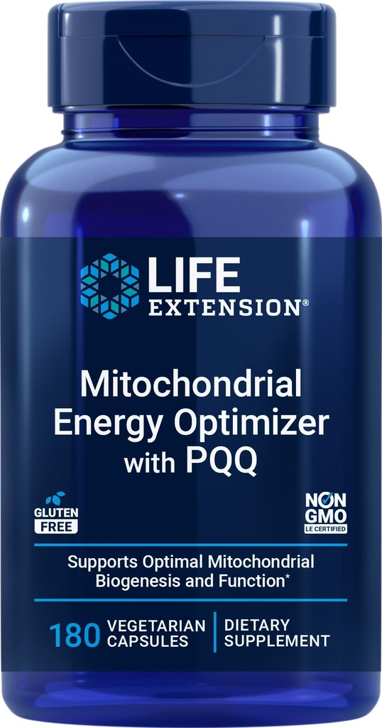 PQQ, 180 채식 캡슐을 가진 수명 연장 Mitochondrial 에너지 낙관자