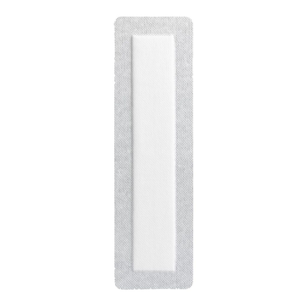 Medline 국경 가제, 6" x 6" 접착제 섬 부상 드레싱, 메마른, 15 조사