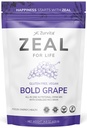 Zurvita - 삶을위한 Zeal - 대담한 포도 맛 - 활력, 면역력, & 전반적인 웰빙을위한 매일 영양 보충 - 30 일 웰빙 가방, 420 그램