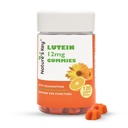 Nature's Key Lutein Gummies 12mg with Zeaxanthin & Vitamin A for Kids and Adults | 아이 건강과 두뇌 기능 보충 | 오렌지 맛, 120Ct