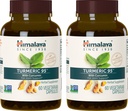 히말라야 심황 95 Curcumin/Curcuminoids, 합동과 근육 지원, 최적 융통성 및 기동성, 600 mg, 비 GMO, Vegan, 글루텐 자유로운, 60 캡슐, 2 팩, 60 일 공급을 가진 보충교재