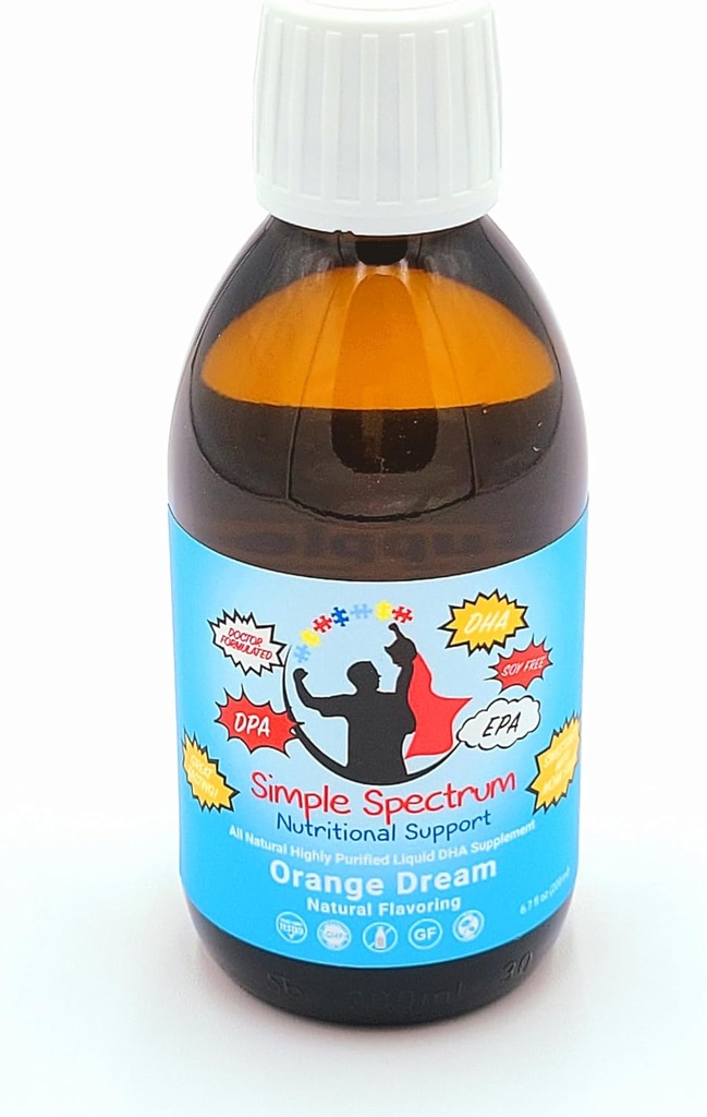 간단한 스펙트럼, 모든 자연적인 물고기 기름, Omega 3 DHA 보충교재