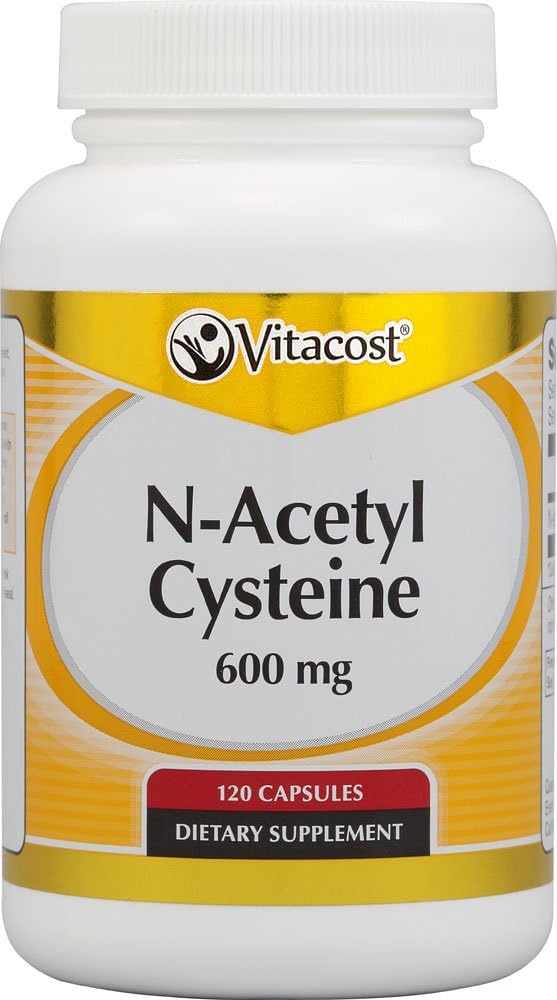 Vitacost N 아세틸 Cysteine (NAC) -- 600 mg - 120 캡슐