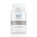 MD 백색 요인 - 효과적인 산화제, 비타민 C & Lipoic 산을 가진 글루타티온 보충교재 | (60의 캡슐)
