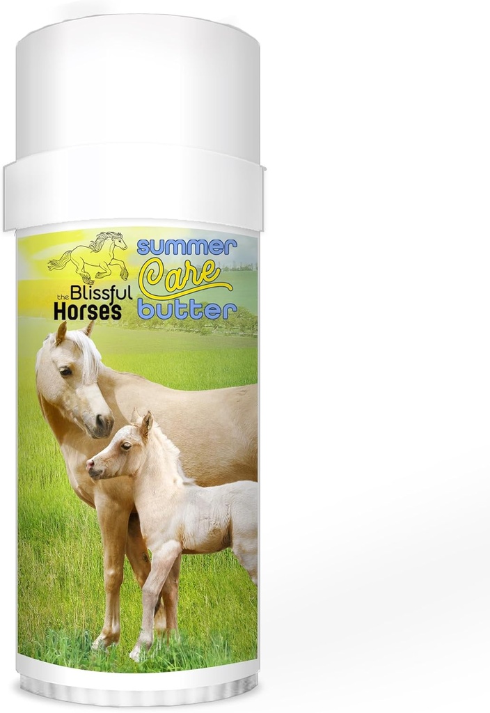 아름다운 말 여름 관리 태양 버터, Gentle Horse Sunscreen, Easy-to-Apply Equine Sunblock 솔루션, 모든 일 태양 보호를위한 필수품, 2 oz.