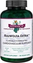 Vitanica Rauwolfia Extra - 심장 건강 보충 - 건강한 범위 내의 혈압 이미 - 마그네슘, CoQ10 및 Snakeroot와 보충 - 180 Vegan Caps