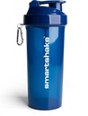 Smartshake Lite Protein Shaker Bottle 1000ml | 단백질 쉐이크 용 누설 체육관 쉐이커 음료 병 | 명확한 폴리프로필렌 물병, BPA 무료 단백질 파우더 쉐이커 컵 남성 및 여성, 해군 블루