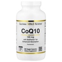 CoQ10 100 mg의 증가시킨 흡수를 위한 Bioperine 까만 고추를 가진 Coenzyme Q10 Ubiquinone USP, 지원 Mitochondrial 기능*, 360의 Veggie 캡슐
