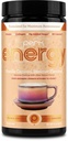 Perk Energy Original Vanilla Caramel Steamer 맛 음료 분말 (20 인분) - 글루텐 - 무료, 땅콩 - 무료