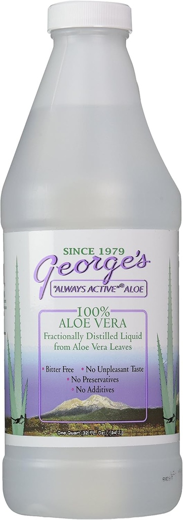 Georges Aloe Vera 음료,액체 32 Fl Oz (팩 1)