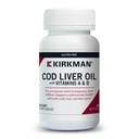 Kirkman - 비타민 A & D - 300 Softgels - 필수 지방산 - 기초 건강 지원 - Hypoallergenic