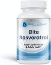 엘리트 Resveratrol 600 Complex 표준화 된 Trans-Resveratrol