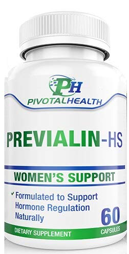 Previalin - HS - DIM 보충 - 여성을위한 모든 천연 호르몬 균형, 여성을위한 Menopause 보충제, 에스트로겐 Metabolizer & 핫 플래시 릴리프.