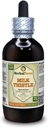우유 이틀 (Silybum Marianum) Tincture, 유기 건조 씨앗 액체 추출물 (브랜드 이름 : HerbalTerra, 미국에서 Proudly Made) 4 fl.oz (120 ml)