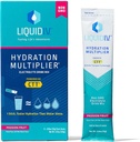 액체 I.V. Hydration Multiplier 음료 혼합 - 열정 과일 (8개의 지팡이 팩)