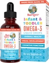 MaryRuth Organics Infant and Toddler Omega-3 Liquid Drop by | 서빙 당 200mg DHA 및 2mg EPA | 종합 웰빙 및 건강 개발 | 불확실한 | 1 Fl Oz
