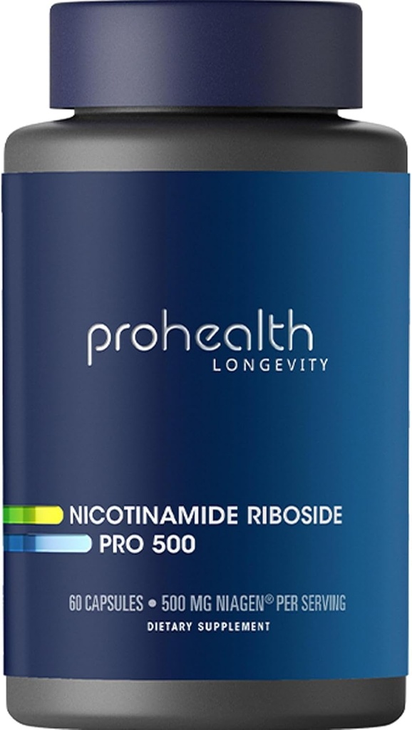 ProHealth 니코틴 아미드 Riboside Pro 500. 특허 NR Niagen 500mg 플러스 250mg TMG. NAD + 보충 NAD +. NR 보충 300 연구에서 입증. 30 인