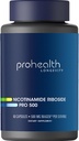 ProHealth 니코틴 아미드 Riboside Pro 500. 특허 NR Niagen 500mg 플러스 250mg TMG. NAD + 보충 NAD +. NR 보충 300 연구에서 입증. 30 인