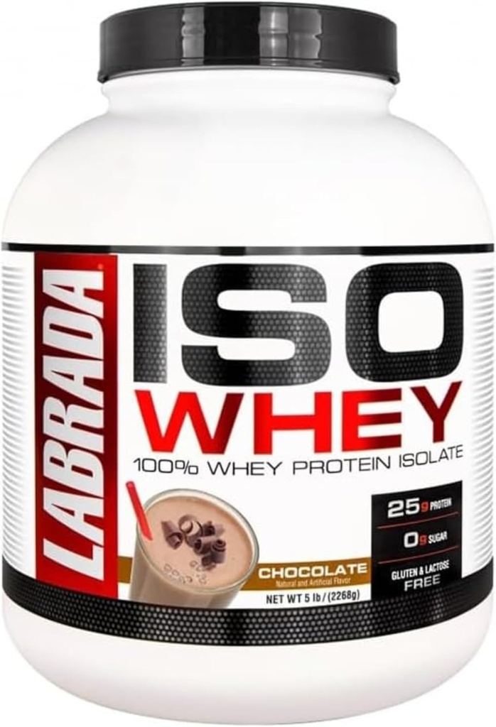 라브라다 영양 ISO Whey Isolate 단백질 초콜릿 5 파운드