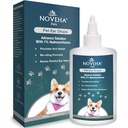 1% Hydrocortisone를 가진 NOVEHA 애완 동물 귀 하락 | Earwax 건축, No-Sting 공식, Calms Itch를 위한 개 & 고양이를 위한 귀 세탁기술자 & 진통 귀 감염 60mL (60ml의 포장)