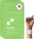 좋은 패치 활성 패치, 에너지 지원, 카페인 자연 패치, Beta Alanine, Rhodiola, Plant Powered Wearable Wellness, Sustained Release (16 총 패치)