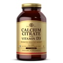 Solgar 칼슘 시트레이트 비타민 D3, 240 정제 - 건강한 뼈 & 치아, 지원 Musculoskeletal & Nervous 시스템 - Non-GMO, 글루텐 프리, Dairy Free, Kosher - 60 서빙